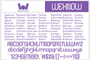 Edge of Galaxy font, a Font by weknow (Thumbnail 5 of 8)