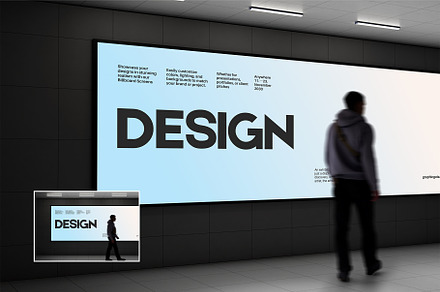 Billboard Screens Mockup