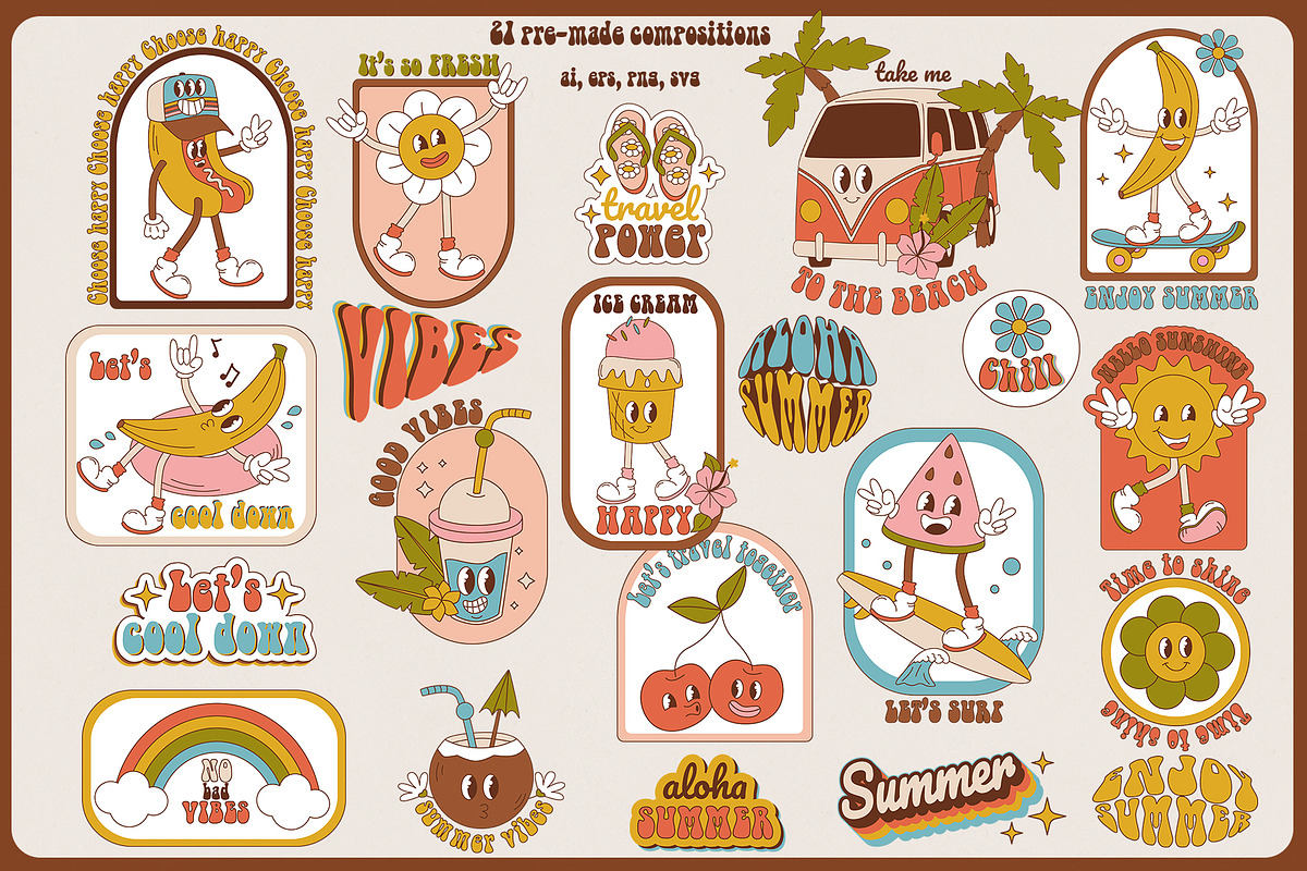 Aloha Summer Collection, an Object Graphic by owlasya (Photo 3 of 9)