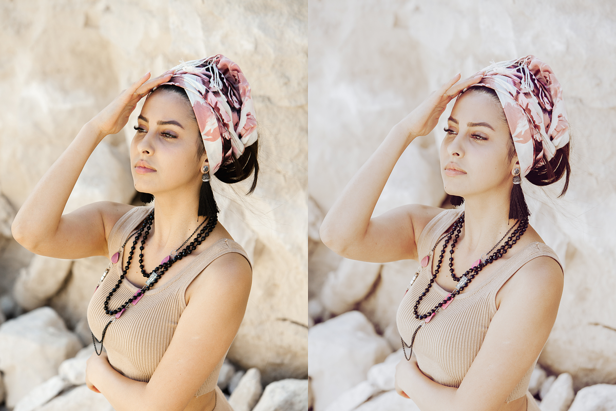 14 Bohemian Lightroom Presets, a Preset Add-On by RamsaGraphi (Photo 6 of 10)