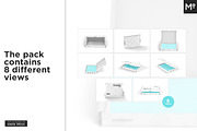 Mailing Boxes Mock-up Part 2, a Cups & Container Mockup by BlackMocca (Thumbnail 2 of 14)