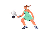 Squash players. People play tennis, a Sport Illustration by PaperTrident (Thumbnail 6 of 7)