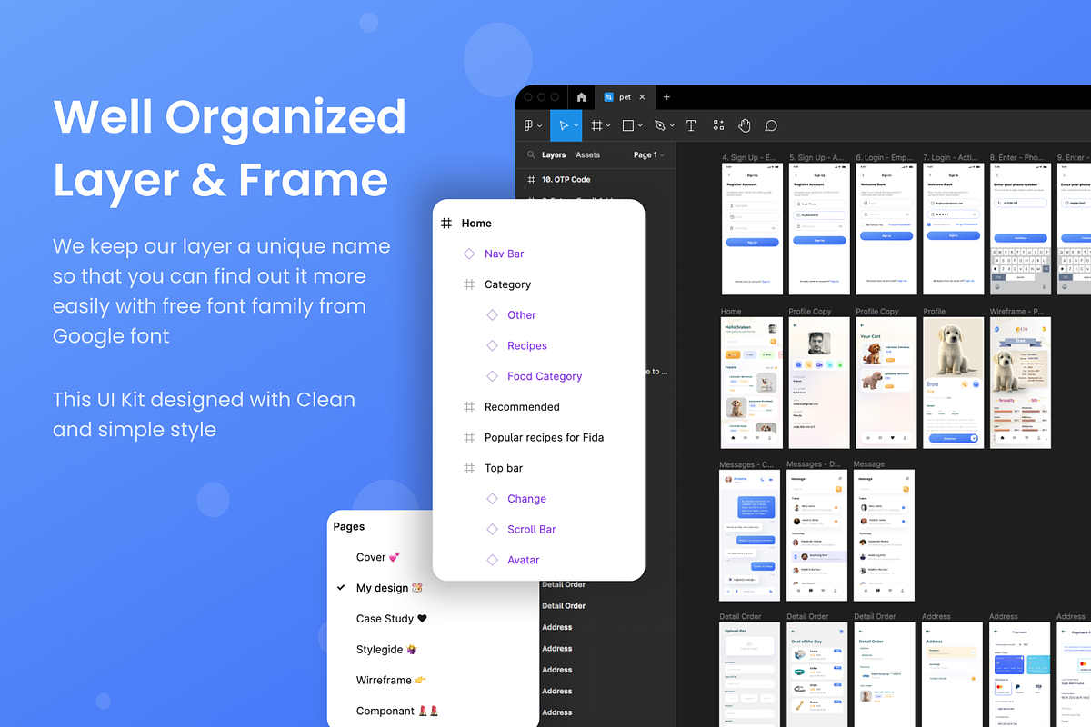Pet Shop UI Kit, an App Template by Sylgraph (Photo 3 of 4)