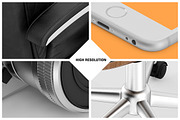 Isometric Office Scene Mock-up, an iPhone Mockup by IsometricWorld (Thumbnail 4 of 7)