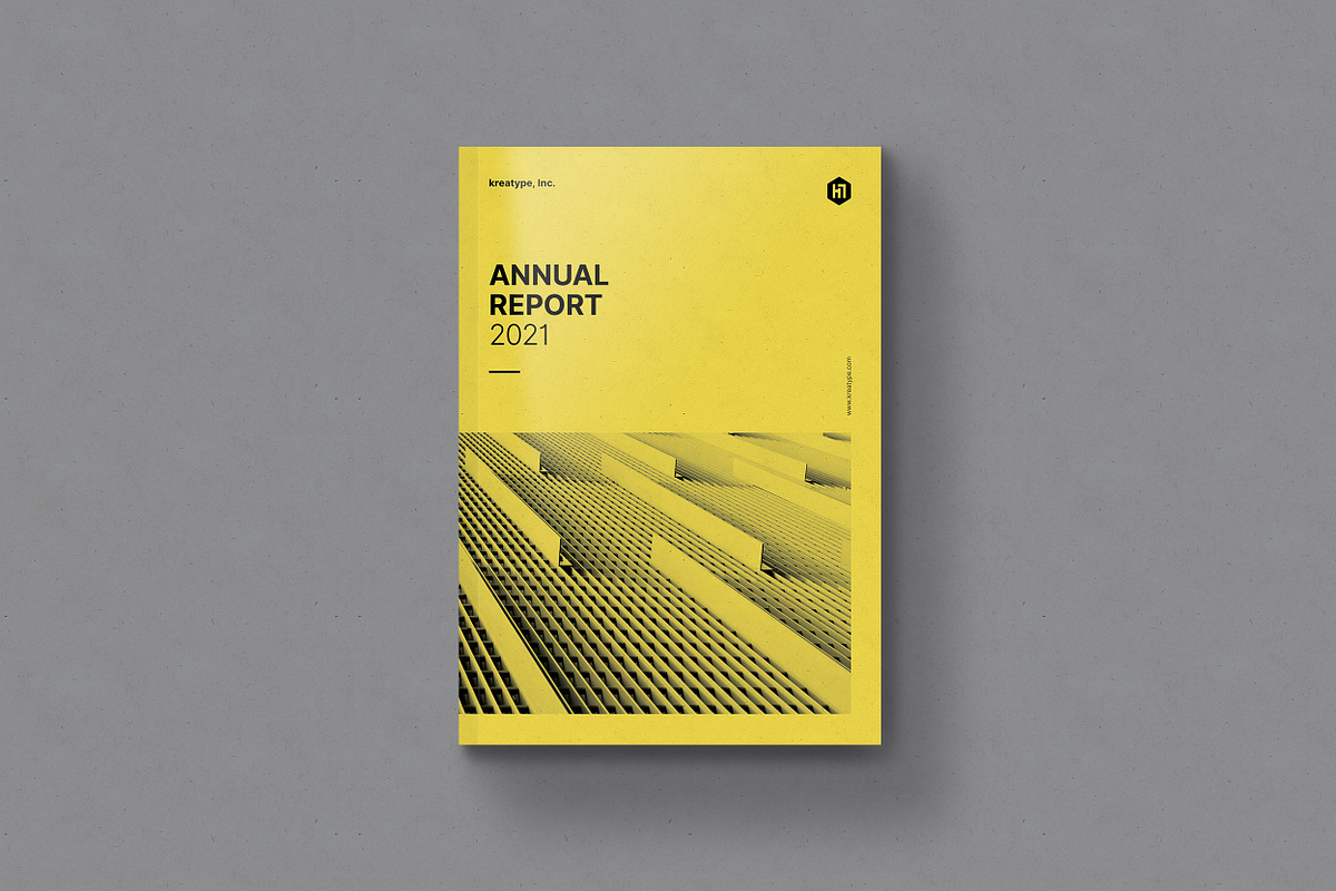 Kreatype Annual Report, a Brochure Template by Kreatype Studio (Photo 1 of 17)