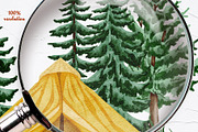 Wild Camping Watercolor Collection, a Sport Illustration by BarvArt (Thumbnail 20 of 22)