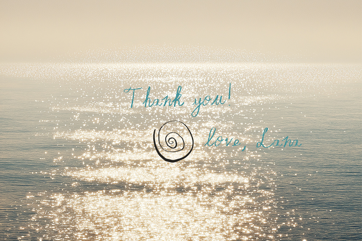 SEASCAPE Line, Seashells & Textures, an Object Graphic by Lana Elanor (Photo 11 of 11)