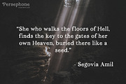 Persephone // A Hand-Drawn Serif, a Serif Font by Megs Lang (Thumbnail 4 of 25)