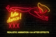 Neon Sign Collection: Volume One, a Texture Illustration by Wingsart Studio (Thumbnail 6 of 10)