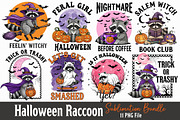 Vintage Halloween Raccoon PNG Bundle, an Illustration by Dream Creation (Thumbnail 1 of 16)
