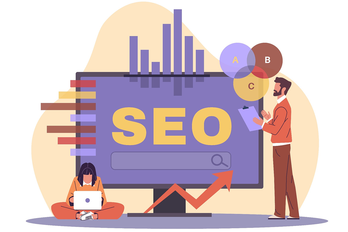 Optimization of search results on, a Technology Illustration by YummyBuum (Photo 2 of 3)