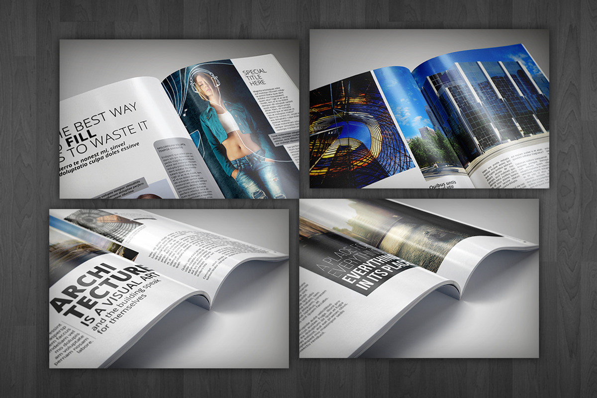 Modern Magazine (30% OFF), a Magazine Template by Canden Studio (Photo 5 of 6)