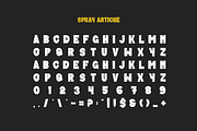 Spray Artiche - Modern Sans Font, a Sans Serif Font by Iqsiart Studio (Thumbnail 3 of 6)
