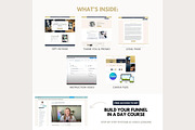 Systeme.io Blueprint Lead funnel, a Landing Page Template by Hayley's Digital Hub (Thumbnail 3 of 10)