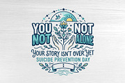 World Suicide Prevention Day Design, a Healthcare Illustration by Artivon (Thumbnail 5 of 5)