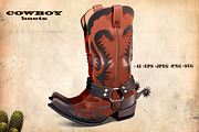 Cowboy accessories vector icons, a Person Illustration by Indie Khisa (Thumbnail 4 of 6)