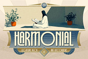 Decondol Art Deco Typeface, a Sans Serif Font by alit design (Thumbnail 14 of 17)