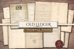 Old Ledger Paper