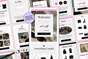 Canva Email Automation Templates, an Email Template by The Pixel Palace (Thumbnail 1 of 8)