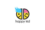 Happy Kid Logo, a Branding & Logo Template by Sahade Studio (Thumbnail 2 of 4)