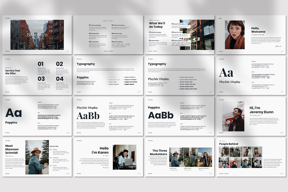 Brooklyn - Powerpoint Template, a Presentation Template by deasign (Photo 4 of 14)