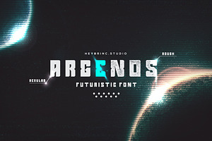 Argenos - Futuristic Font