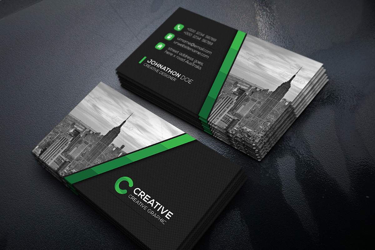 Corporate Business Card, a Business Card Template by Creative_Arts (Photo 3 of 4)