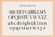 Archeli, a Serif Font by Zafiratype (Thumbnail 13 of 16)