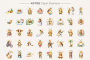 Sarcastic Summer Bee Sublimation, an Illustration by Artnoy (Thumbnail 2 of 8)