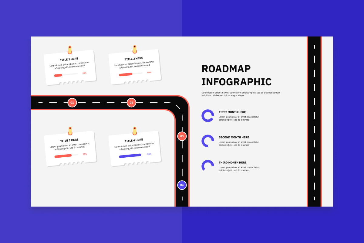 Roadmap Infographic Template V3, a Presentation Template by twinstd (Photo 2 of 4)