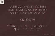 Metanoia - Display Font, a Serif Font by Only Fonts (Thumbnail 9 of 11)