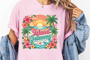 Island Getaway Tropical Beach PNG, a Seasonal Illustration by DreamPrint404 (Thumbnail 4 of 6)