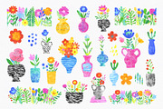 Floral Season Collage Illustrations, an Illustration by LarysaZabrotskaya (Thumbnail 8 of 12)