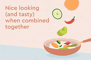 Vegetables icon set, an Icon by Marinastu (Thumbnail 2 of 4)