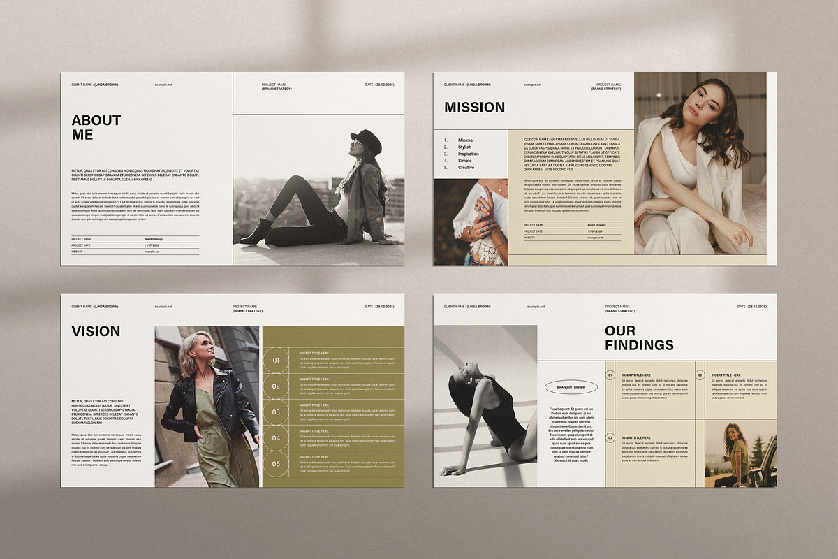 Brand Strategy Guide Presentation, a Presentation Template by TemplatesForest (Photo 5 of 9)
