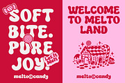 Melto Candy - Bold Display Font, a Font by Studio Moara (Thumbnail 11 of 13)