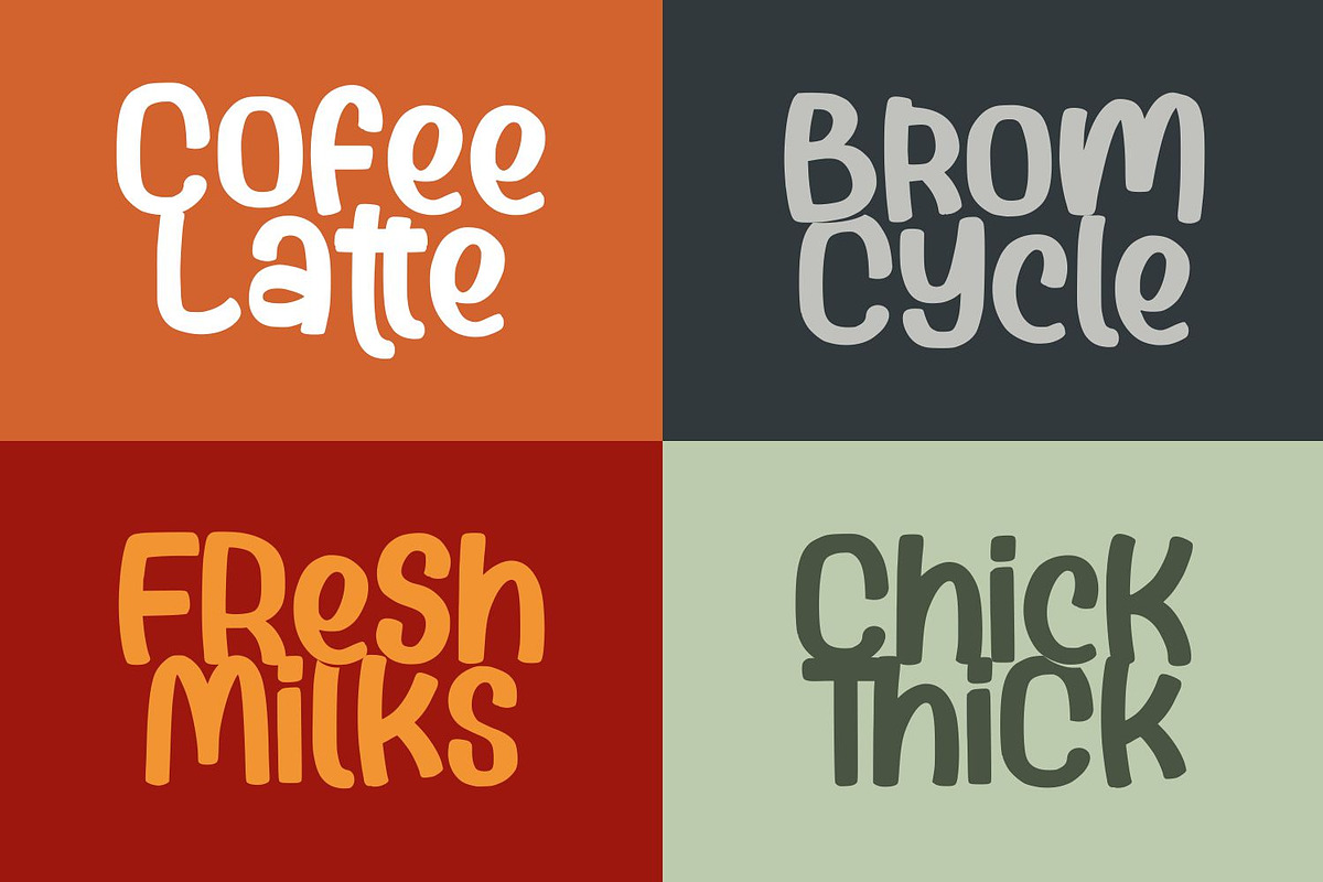 Hello Brownie, a Font by Good Java Studio (Photo 10 of 10)