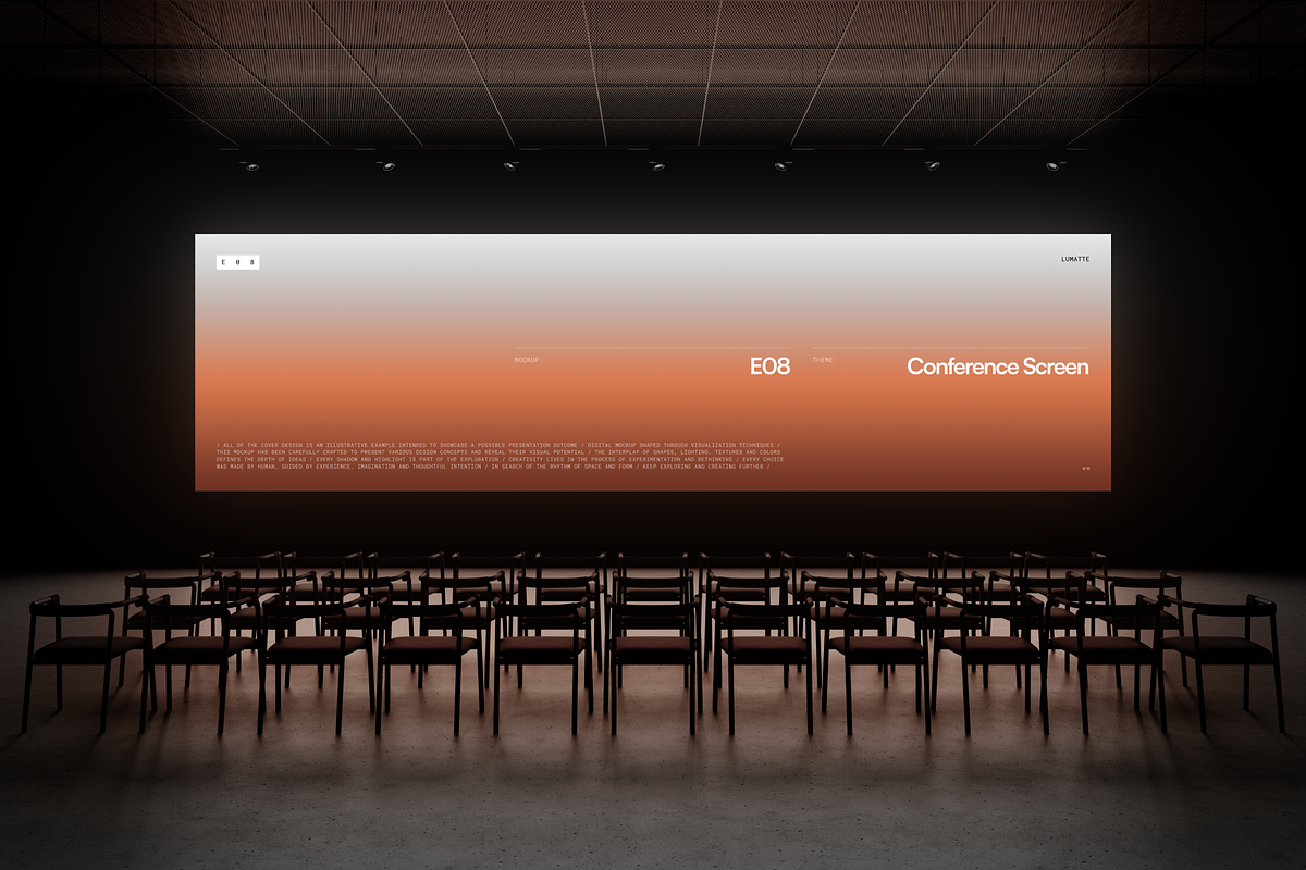 DUO Conference Mockups E05 + E08, an Advertising Mockup by Lumatte (Photo 12 of 13)