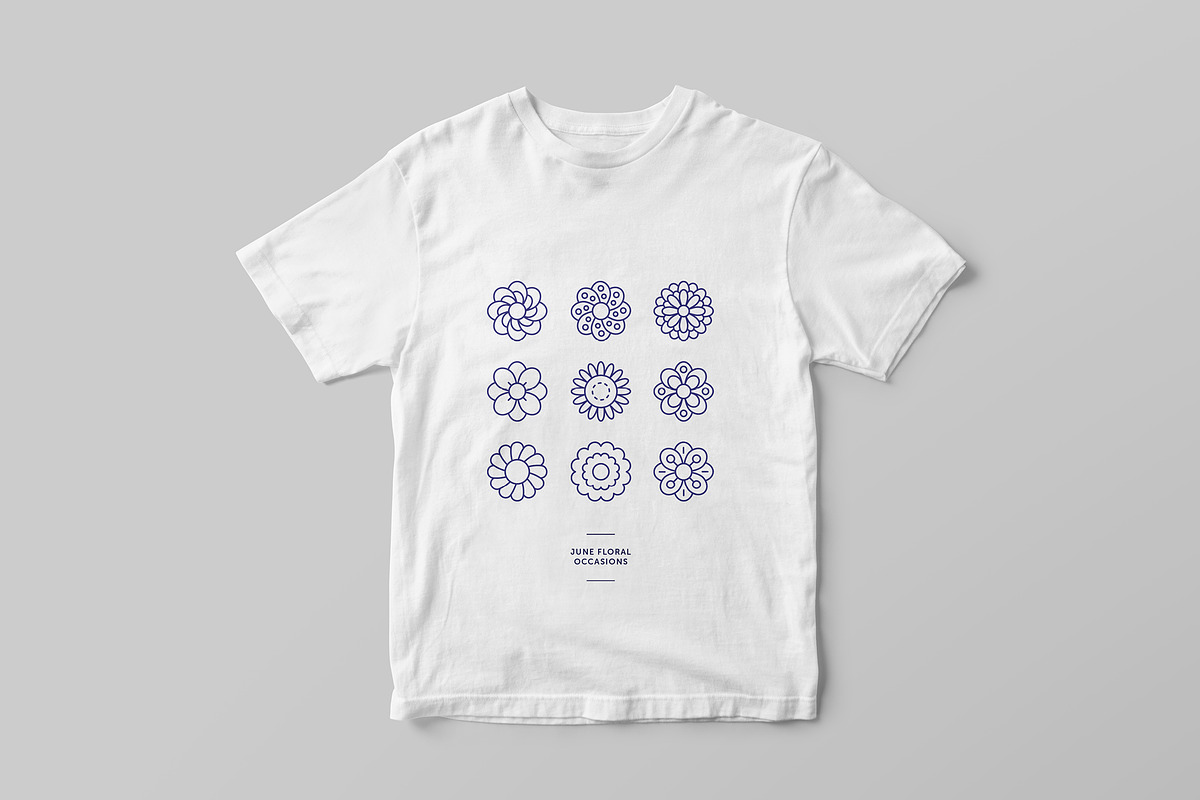 Floral Line Icons, an Outline Icon by Made by Made (Photo 6 of 7)