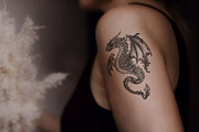 Surreal Tattoo Designs, a Decorative Illustration by Victoria Obscure (Thumbnail 2 of 3)