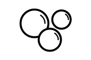 Bubble icon, an Outline Icon by Sumberpangan (Thumbnail 5 of 5)