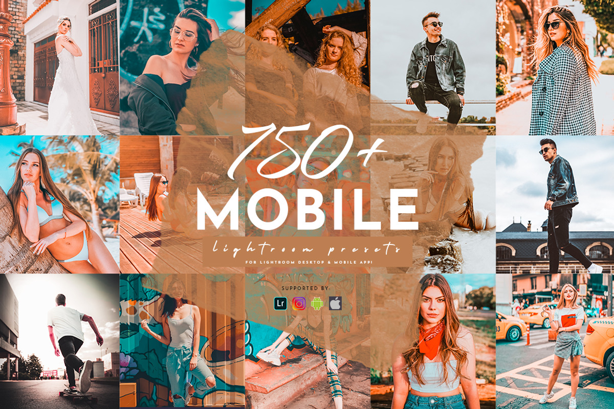 750+ Lightroom Mobile Presets Pack, an Action Add-On by PixelHive Pro (Photo 1 of 113)