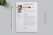 Resume/CV Template, a Resume Template by Proper_media (Thumbnail 5 of 6)