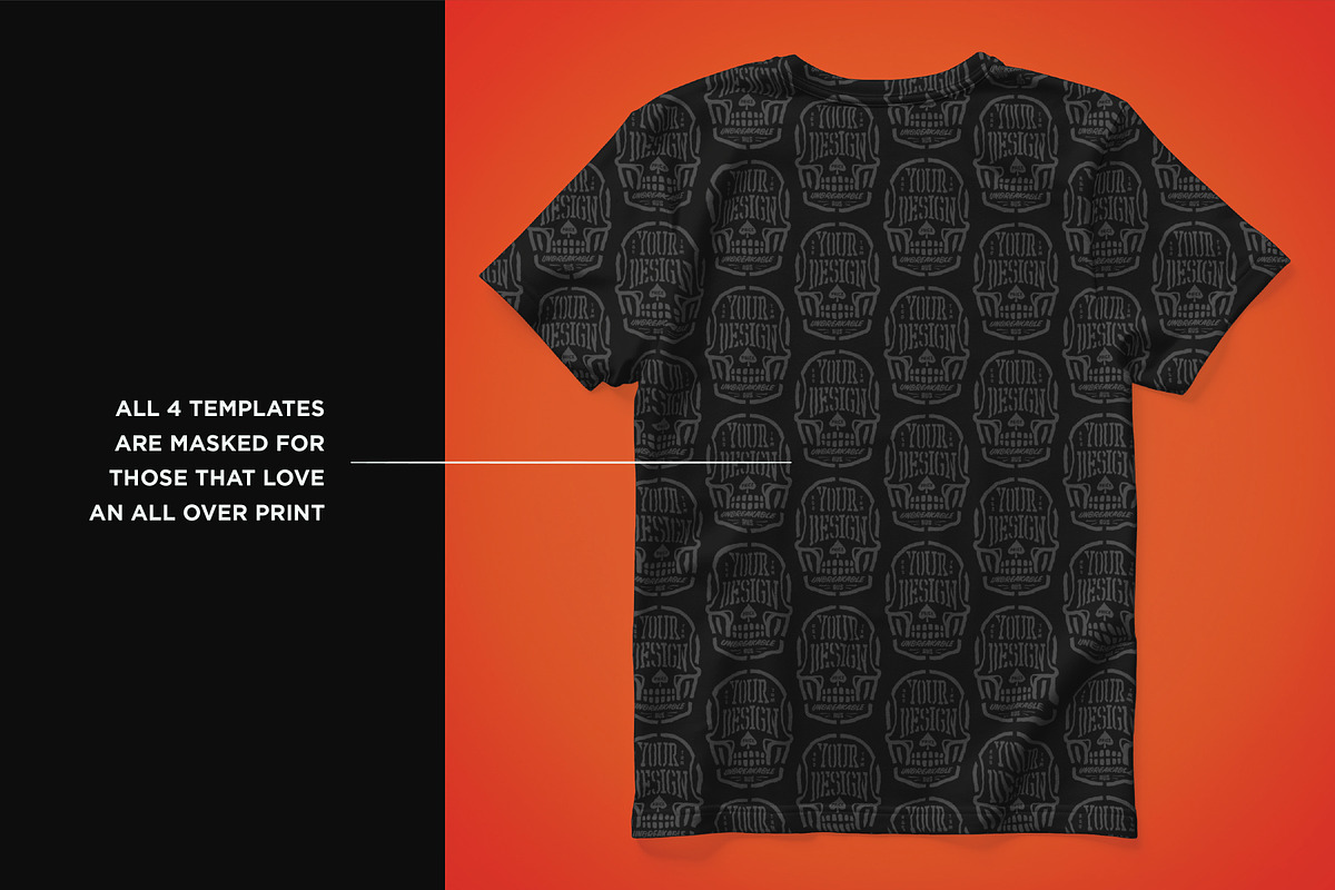 Photoshop T-Shirt Templates, a Shirt Mockup by Price Foundry (Photo 4 of 7)