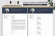 Resume Template | CV + Cover Letter, a Resume Template by Klamp Studio (Thumbnail 4 of 5)
