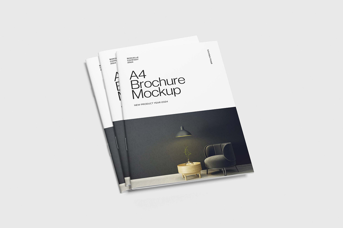 A4 Brochure Mockup, a Books & Magazine Mockup by xavier_studio (Photo 2 of 5)