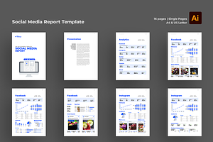 Social Media Report Template