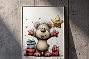 21 Teddy Bear Birthday Party Clipart, a Graphic by one-touch (Thumbnail 5 of 18)
