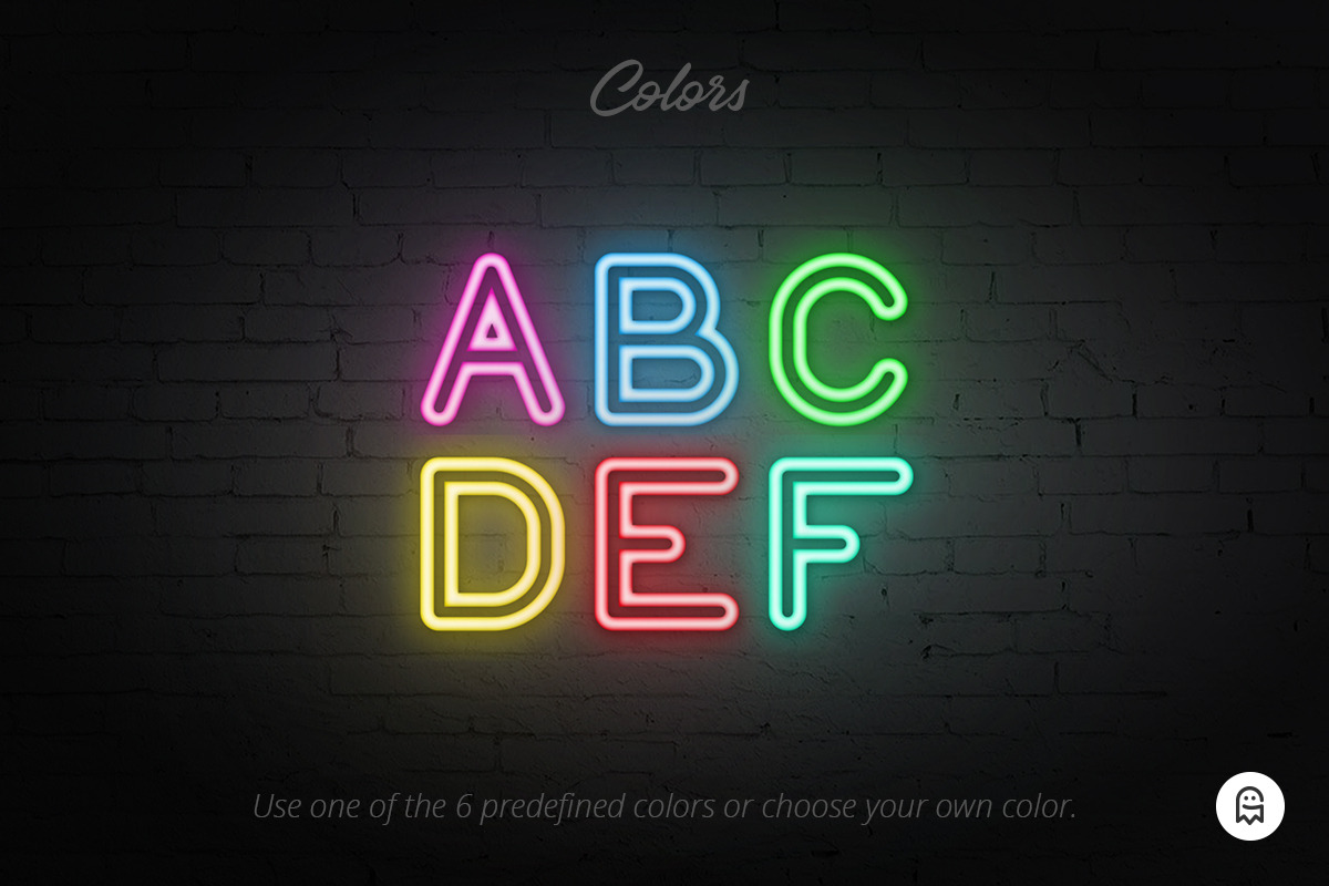 Neon Light Effects, a Layer Style Add-On by Graphic Ghost (Photo 2 of 4)