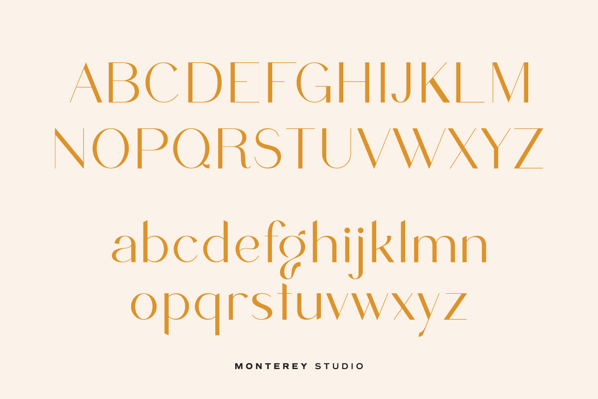 Indigo | San Serif Display Font, a Sans Serif Font by Monterey Studio (Photo 3 of 6)